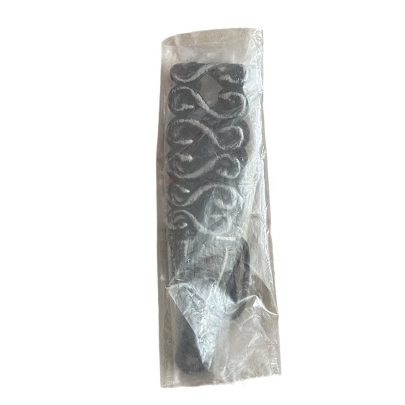 Karen Marie Headband Style Curly Jelly Bandeau - Silver NWOT - Picture 14 of 17